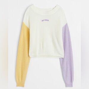 H&M Oversized sweater in soft, knit fabric. Like new!